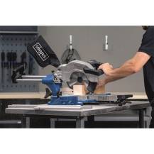 Obrázek k výrobku 67382 - Scheppach HM 110 MP dvourychlostní multifunkční pokosová pila s potahem a laserem