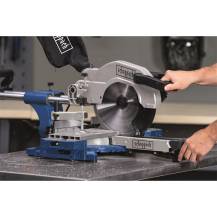 Obrázek k výrobku 67382 - Scheppach HM 110 MP dvourychlostní multifunkční pokosová pila s potahem a laserem
