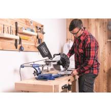 Obrázek k výrobku 54086 - Scheppach HM 254 - pokosová pila s potahem a laserem + 2. kotouč