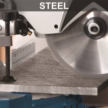 Obrázek k výrobku 67383 - Scheppach HM 90 MP dvourychlostní multifunkční pokosová pila s potahem a laserem