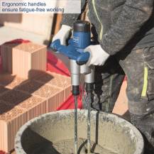 Obrázek k výrobku 37970 - Scheppach PM 1800 D - míchadlo stavebních materiálů dvoumetlové