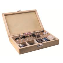 Obrázek k výrobku 14164 - Scheppach sada příslušenství pro lupínkové pily 103 ks -