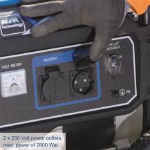 Obrázek k výrobku 78329 - Scheppach SG 3200xRámová elektrocentrála 2800 W s regulací AVR