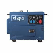 Obrázek k výrobku 75237 - Scheppach SG 5200 DDieselová elektrocentrála 5 000 W s regulací AVR