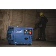 Obrázek k výrobku 75237 - Scheppach SG 5200 DDieselová elektrocentrála 5 000 W s regulací AVR