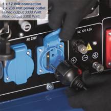 Obrázek k výrobku 75237 - Scheppach SG 5200 DDieselová elektrocentrála 5 000 W s regulací AVR