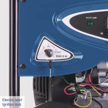 Obrázek k výrobku 78839 - Scheppach SG 7300Rámová elektrocentrála 5500 W s regulací AVR a elektrostartem