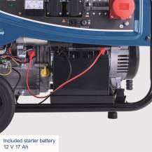 Obrázek k výrobku 78839 - Scheppach SG 7300Rámová elektrocentrála 5500 W s regulací AVR a elektrostartem