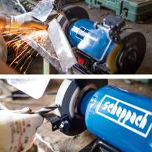 Obrázek k výrobku 42918 - Scheppach SM 150 L - dvoukotoučová bruska