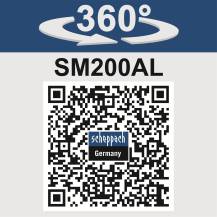 Obrázek k výrobku 42920 - Scheppach SM 200 AL - dvoukotoučová bruska