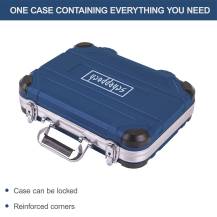 Obrázek k výrobku 81604 - Scheppach TB 170 hliníkový kufr s nářadím, 135 dílů