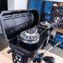 Obrázek k výrobku 93642 - Scheppach TBM 300 Variostojanová vrtačka s křížovým laserem a LED osvětlením