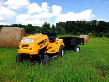 Obrázek k výrobku 71753 - SET Riwall PRO RLT 92 T POWER KIT travní traktor s vozíkem