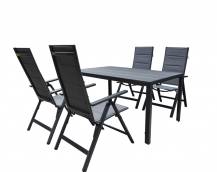 Obrázek k výrobku 90340 - Set zahradního hliníkového nábytku Haggen 4+1