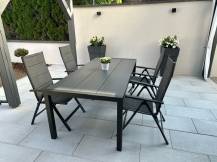 Obrázek k výrobku 90340 - Set zahradního hliníkového nábytku Haggen 4+1