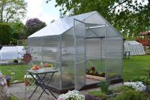 Obrázek k výrobku 72953 - skleník LANITPLAST DOMIK 2,6x4 m PC 6 mm