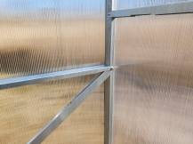 Obrázek k výrobku 72953 - skleník LANITPLAST DOMIK 2,6x4 m PC 6 mm LG2565