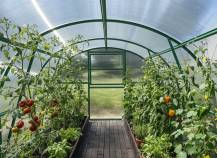 Obrázek k výrobku 92807 - skleník LANITPLAST KYKLOP2 3x4 m PC 8 mm zelený LG4378