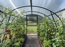 Obrázek k výrobku 92808 - skleník LANITPLAST KYKLOP2 3x6 m PC 6 mm černý LG4379