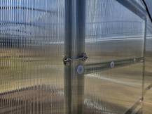 Obrázek k výrobku 92812 - skleník LANITPLAST KYKLOP2 3x8 m PC 6 mm černý LG4383