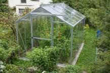 Obrázek k výrobku 94727 - skleník LANITPLAST LIMES Viva V6/2 čiré sklo 3 mm LG4696