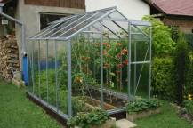 Obrázek k výrobku 94731 - skleník LANITPLAST LIMES Viva V6/3 čiré sklo 3 mm LG4699