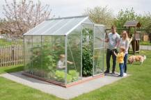 Obrázek k výrobku 94729 - skleník LANITPLAST LIMES Viva V6/3 PC 4 mm LG4697