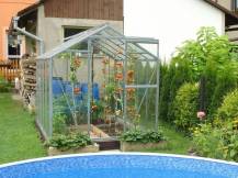 Obrázek k výrobku 94734 - skleník LANITPLAST LIMES Viva V6/4 čiré sklo 3 mm LG4702