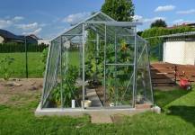 Obrázek k výrobku 94740 - skleník LANITPLAST LIMES Viva V7/4,5 čiré sklo 3 mm LG4708