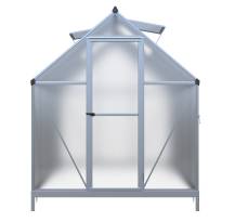 Obrázek k výrobku 92017 - skleník LANITPLAST SARANA 6x10 PC 4 mm stříbrný LG4272