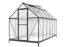 Obrázek k výrobku 92499 - skleník LANITPLAST SARANA 6x12 PC 4 mm černý LG4335