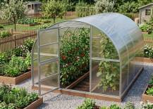 Obrázek k výrobku 94882 - skleník LANITPLAST TIBERUS SE 3x4 m PC 4 mm LG4795