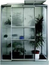Obrázek k výrobku 41565 - skleník VITAVIA IDA 900 PC 4 mm stříbrný