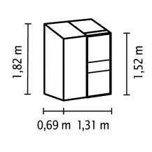 Obrázek k výrobku 41590 - skleník VITAVIA IDA 900 PC 6 mm stříbrný