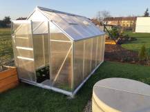 Obrázek k výrobku 42066 - skleník VITAVIA TARGET 5000 PC 4 mm stříbrný