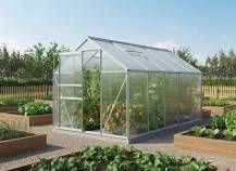 Obrázek k výrobku 41933 - skleník VITAVIA TARGET 6200 PC 4 mm stříbrný