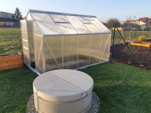 Obrázek k výrobku 41768 - skleník VITAVIA TARGET 7500 PC 4 mm stříbrný