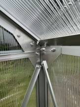 Obrázek k výrobku 80460 - skleník VITAVIA TRITON 3800 čiré sklo 3 mm černý LG3661