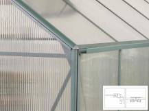 Obrázek k výrobku 80458 - skleník VITAVIA TRITON 3800 PC 6 mm zelený LG3659