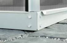 Obrázek k výrobku 41576 - skleník VITAVIA URANUS 8300 PC 4 mm stříbrný