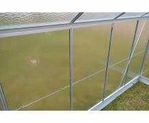 Obrázek k výrobku 42094 - skleník VITAVIA URANUS 9900 matné sklo 4 mm stříbrný