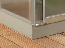 Obrázek k výrobku 41827 - skleník VITAVIA VENUS 5000 čiré sklo 3 mm stříbrný