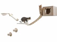 Obrázek k výrobku 81598 - Škrabadlo pro kočky KERBL ANDEN, sada nástěnných pater 8 ks