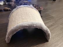 Obrázek k výrobku 81440 - Škrabadlo pro kočky KERBL HALF MOON 26x22x11cm