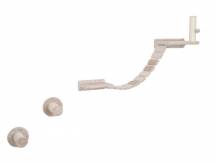 Obrázek k výrobku 81240 - Škrabadlo pro kočky KERBL MATTERHORN, sada nástěnných pater, béžová, 6 ks