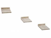 Obrázek k výrobku 81597 - Škrabadlo pro kočky KERBL ROCKY, sada nástěnných pater 6 ks