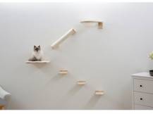 Obrázek k výrobku 81597 - Škrabadlo pro kočky KERBL ROCKY, sada nástěnných pater 6 ks