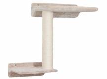Obrázek k výrobku 81238 - Škrabadlo pro kočky KERBL ZUGSPITZE - sada nástěnných pater, béžová, 5 ks