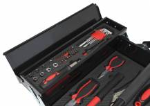 Obrázek k výrobku 68595 - Skříňka nářadí 63 dílů, METAL BOX