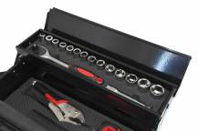 Obrázek k výrobku 68595 - Skříňka nářadí 63 dílů, METAL BOX